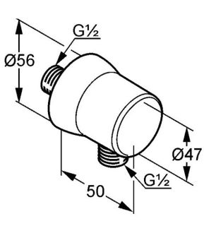 Душевой комплект Kludi Pure&Easy 7в1 376300565 хром